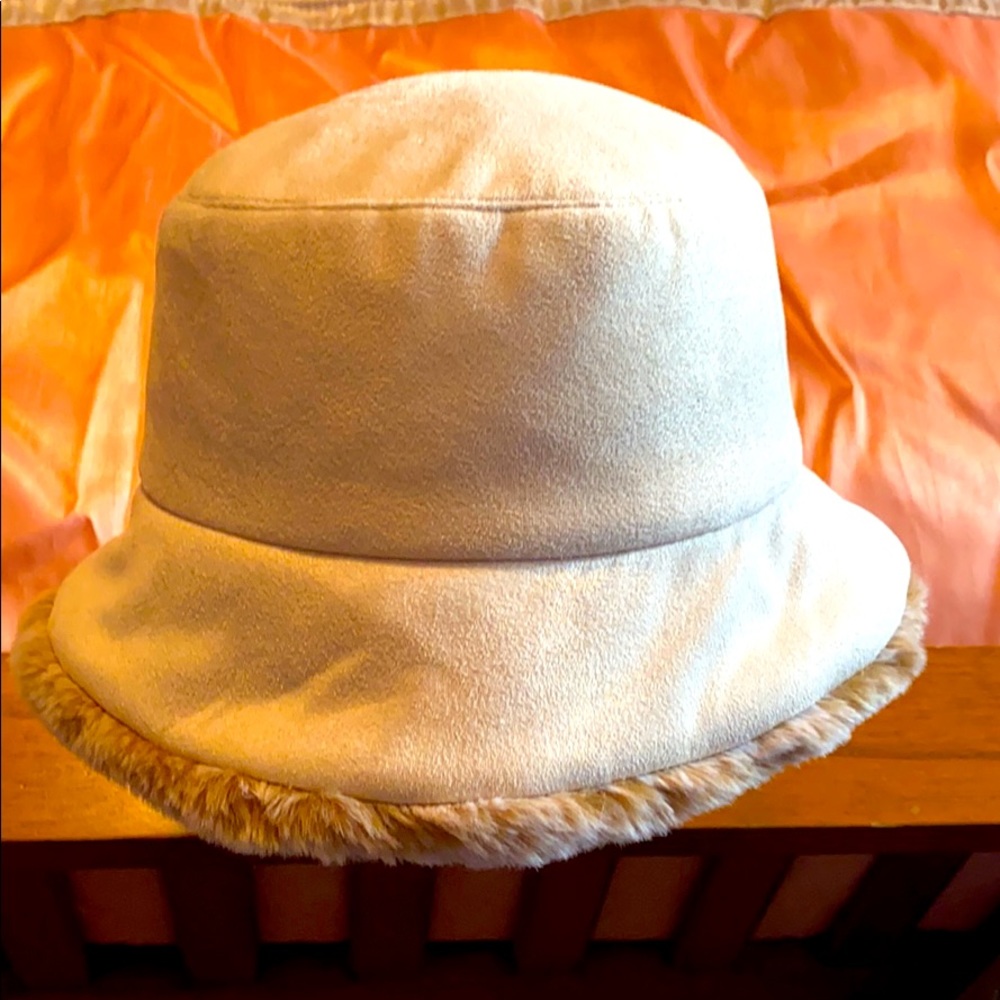 Faux fur winter hat